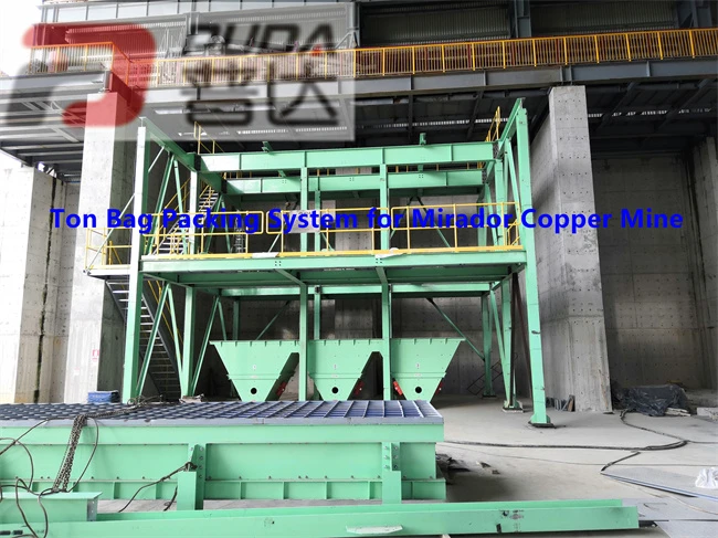 Ton Bag Packing System for Mirador Copper Mine