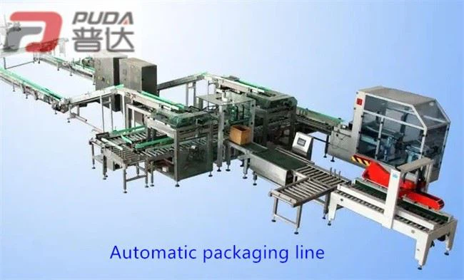 Automatic Weighing Packaging Palletizing Production Line
