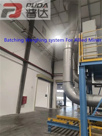 Automatisch batch- en verpakkingssysteem voor de rubberindustrie